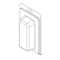 Visipak Thermoform-CLAMSHELL-#401-8.250-4.938-5.563-2.250-1.375-0.020-CLEAR, 300PK 401TF - alternate 1